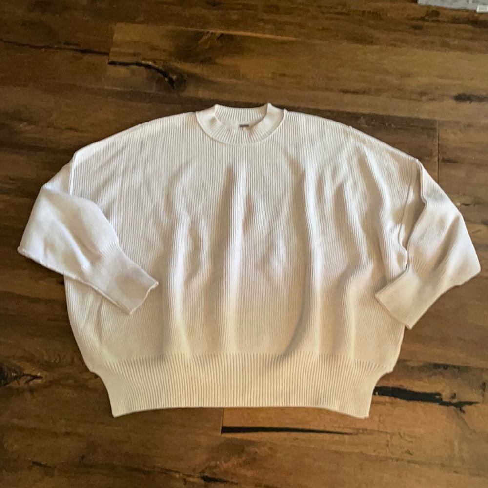 Free People Easy Street Tunic Cream/Beige XS